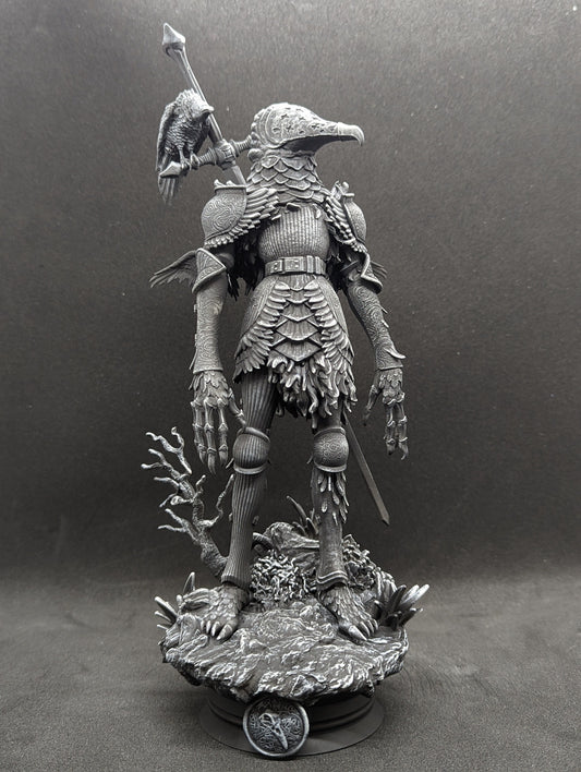 Armored Scarecrow Statue - Fantasy Horror - Collectible Garage Kit