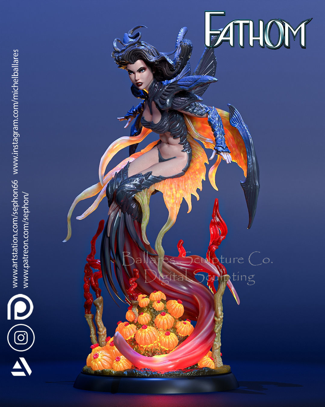 Aspen Matthews Statue - Fathom - Collectible Garage Kit