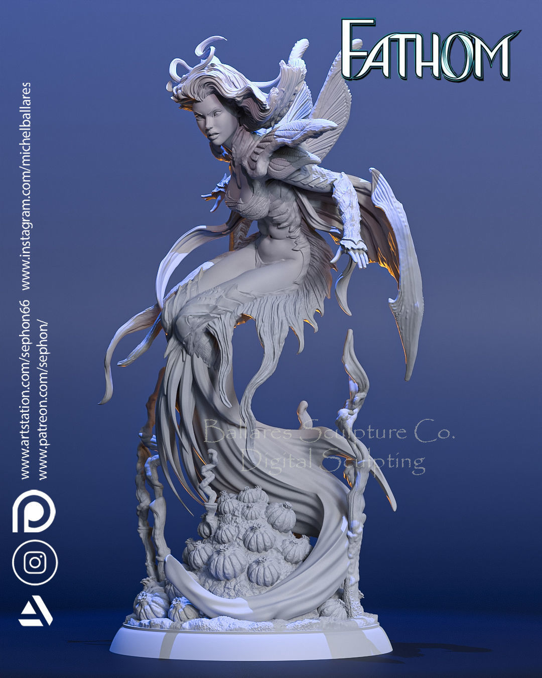 Aspen Matthews Statue - Fathom - Collectible Garage Kit