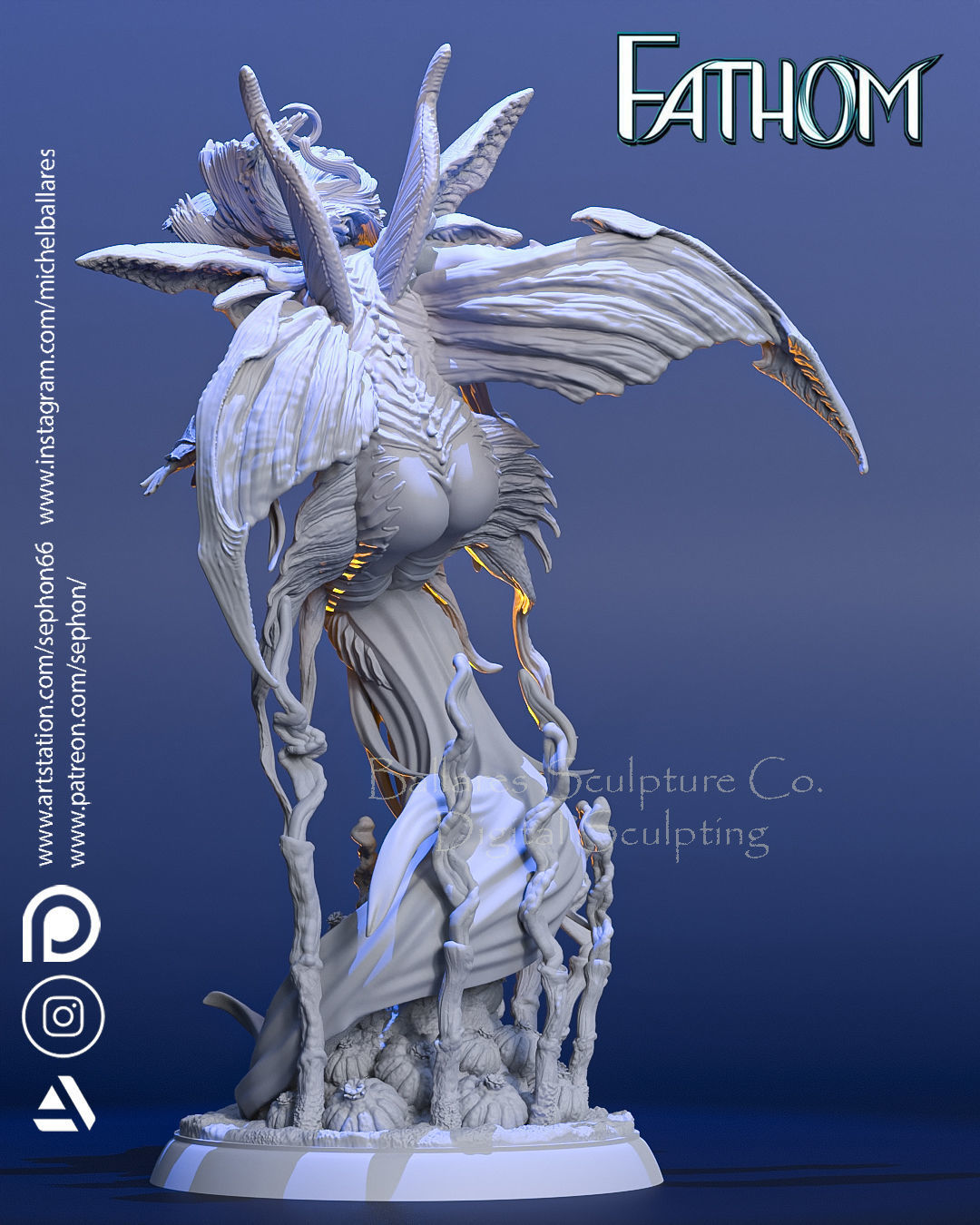 Aspen Matthews Statue - Fathom - Collectible Garage Kit