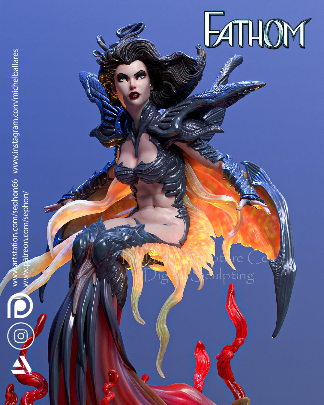 Aspen Matthews Statue - Fathom - Collectible Garage Kit