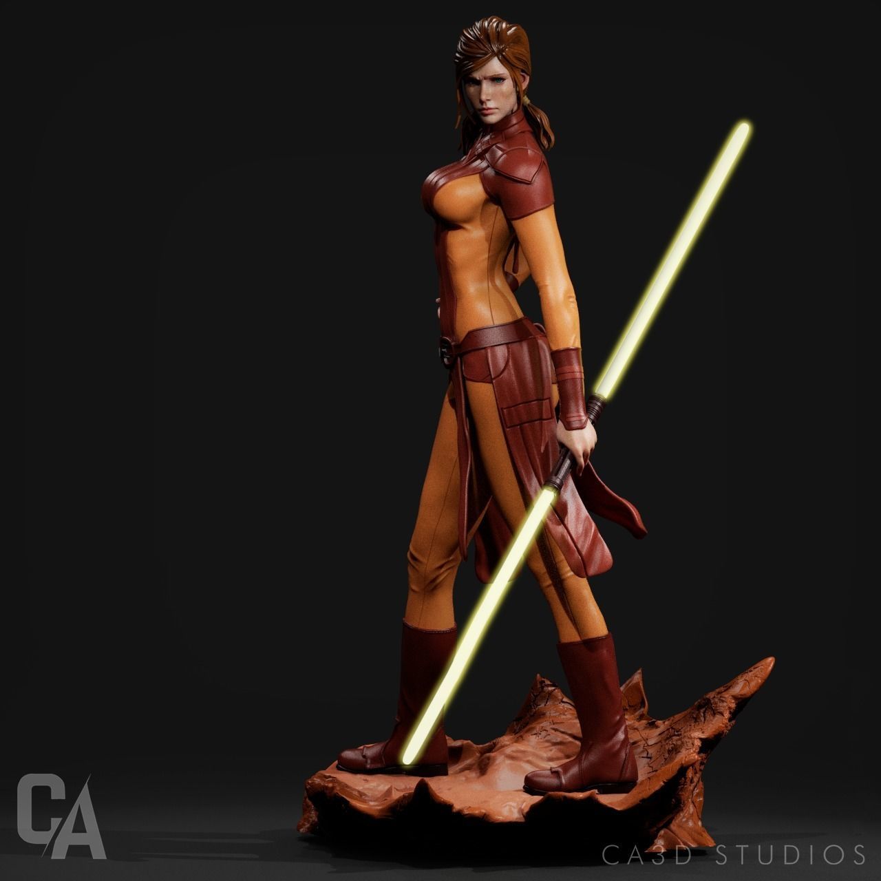 Bastila Shan Statue - Star Wars - Collectible Garage Kit