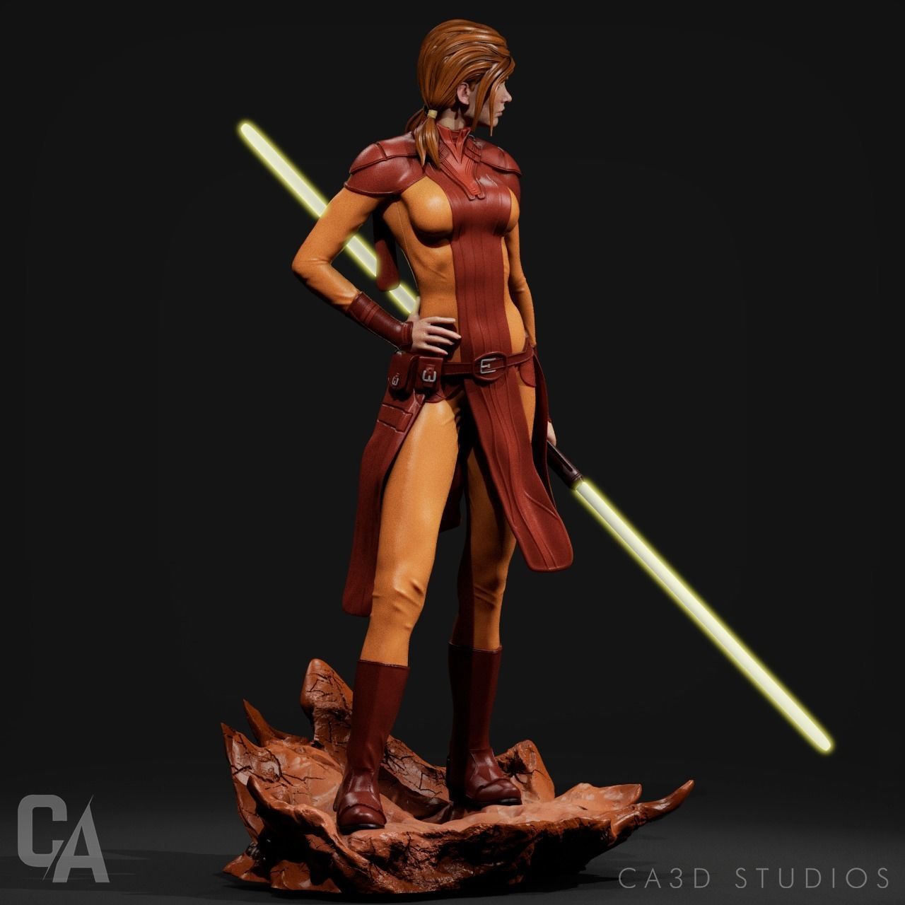 Bastila Shan Statue - Star Wars - Collectible Garage Kit