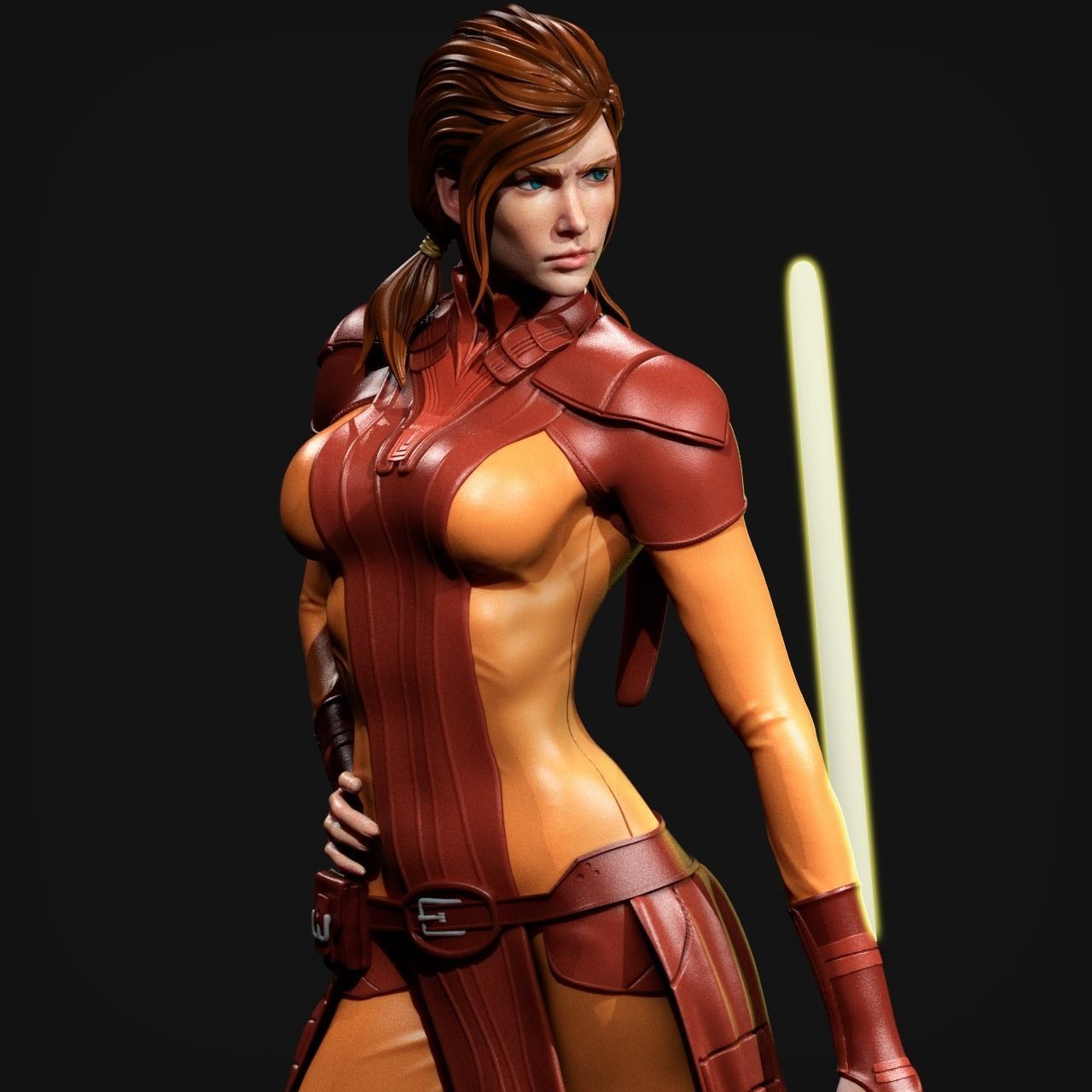 Bastila Shan Statue - Star Wars - Collectible Garage Kit