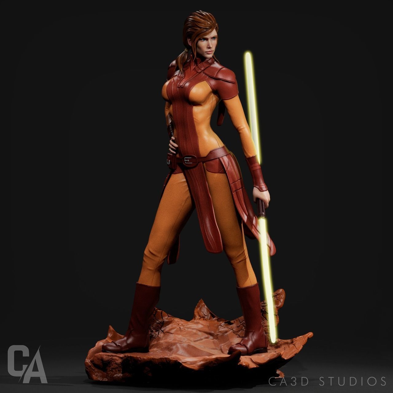 Bastila Shan Statue - Star Wars - Collectible Garage Kit