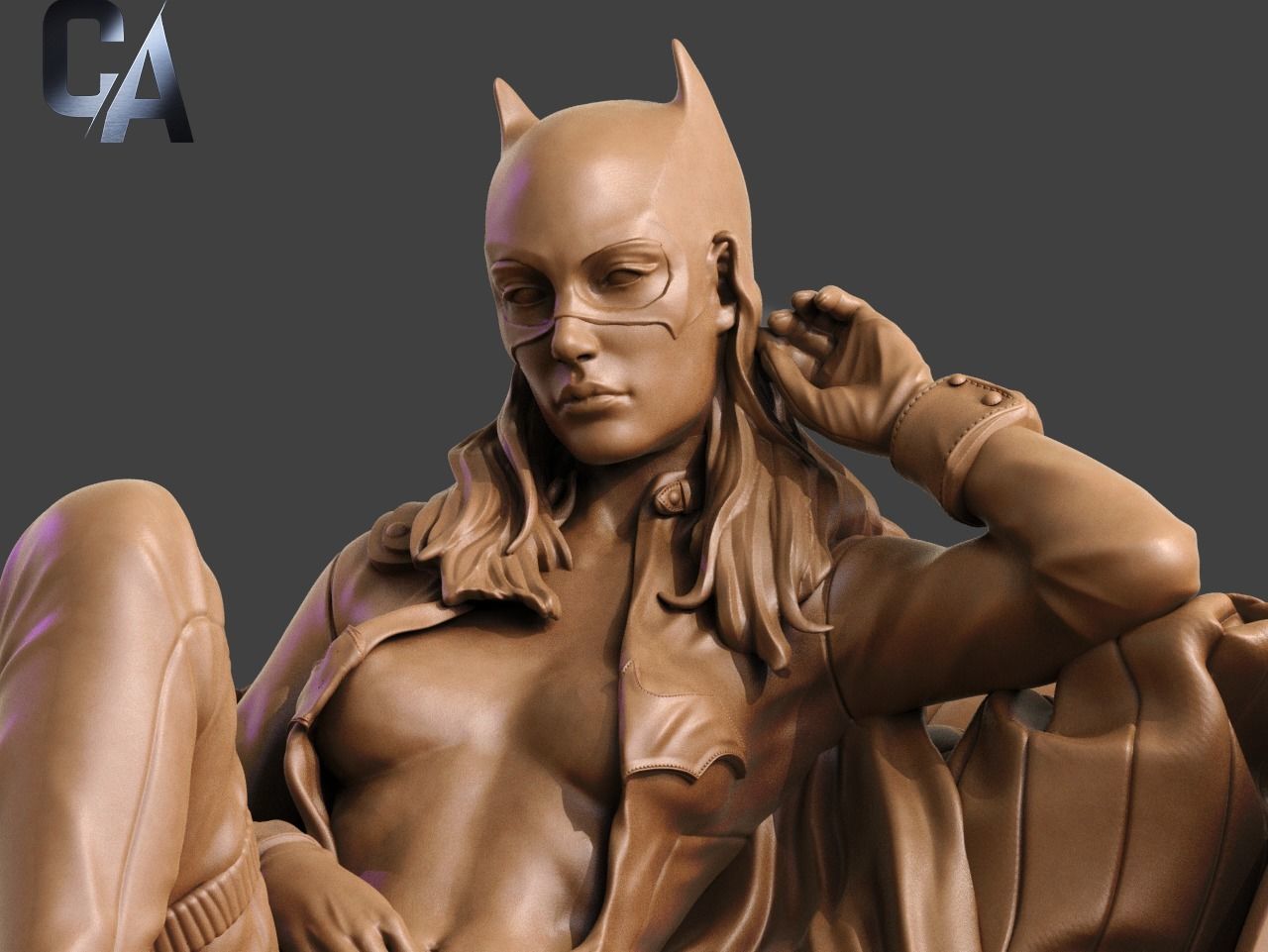 Batgirl Statue - DC Comics - Collectible Garage Kit