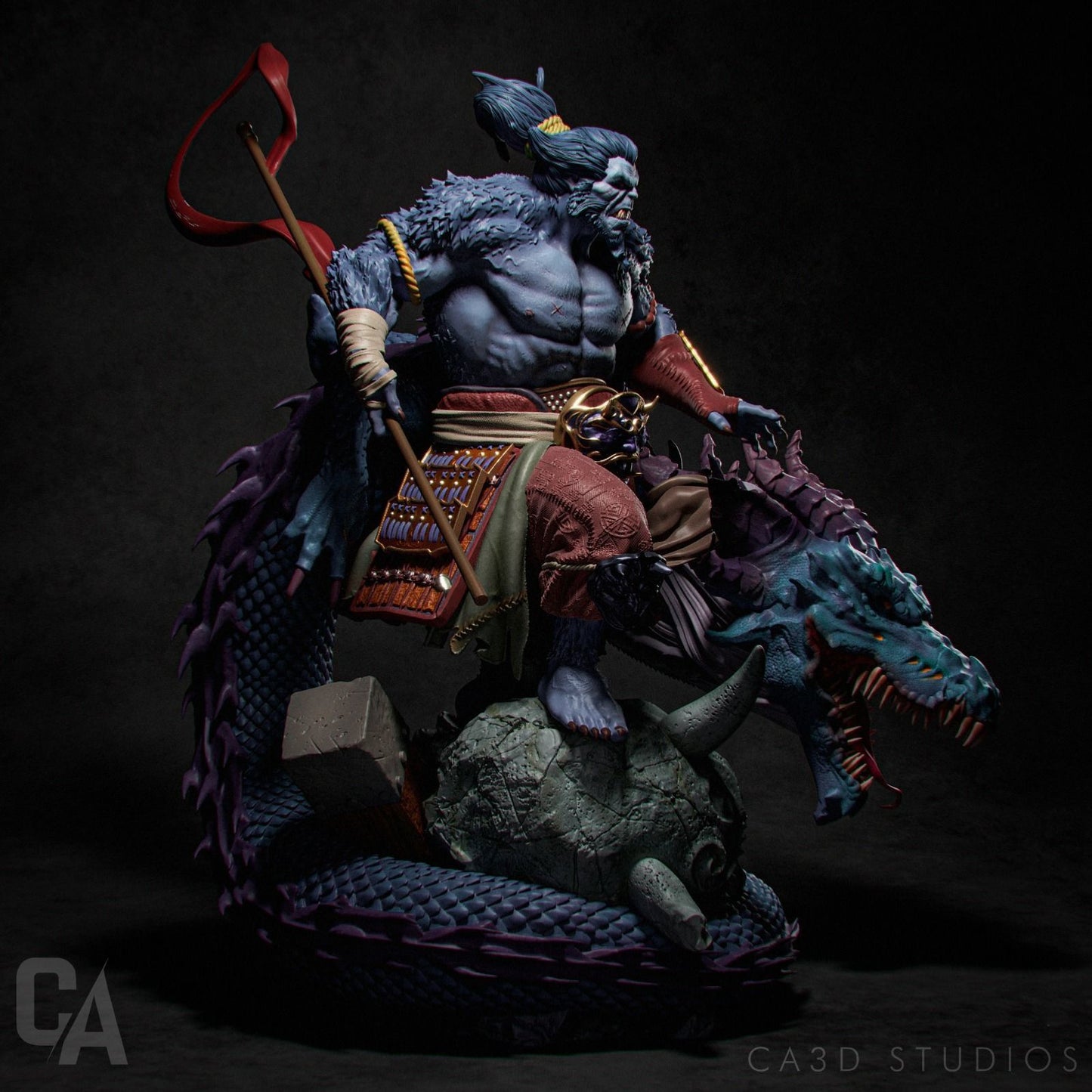 Beast Samurai Statue - X-Men  - Collectible Garage Kit