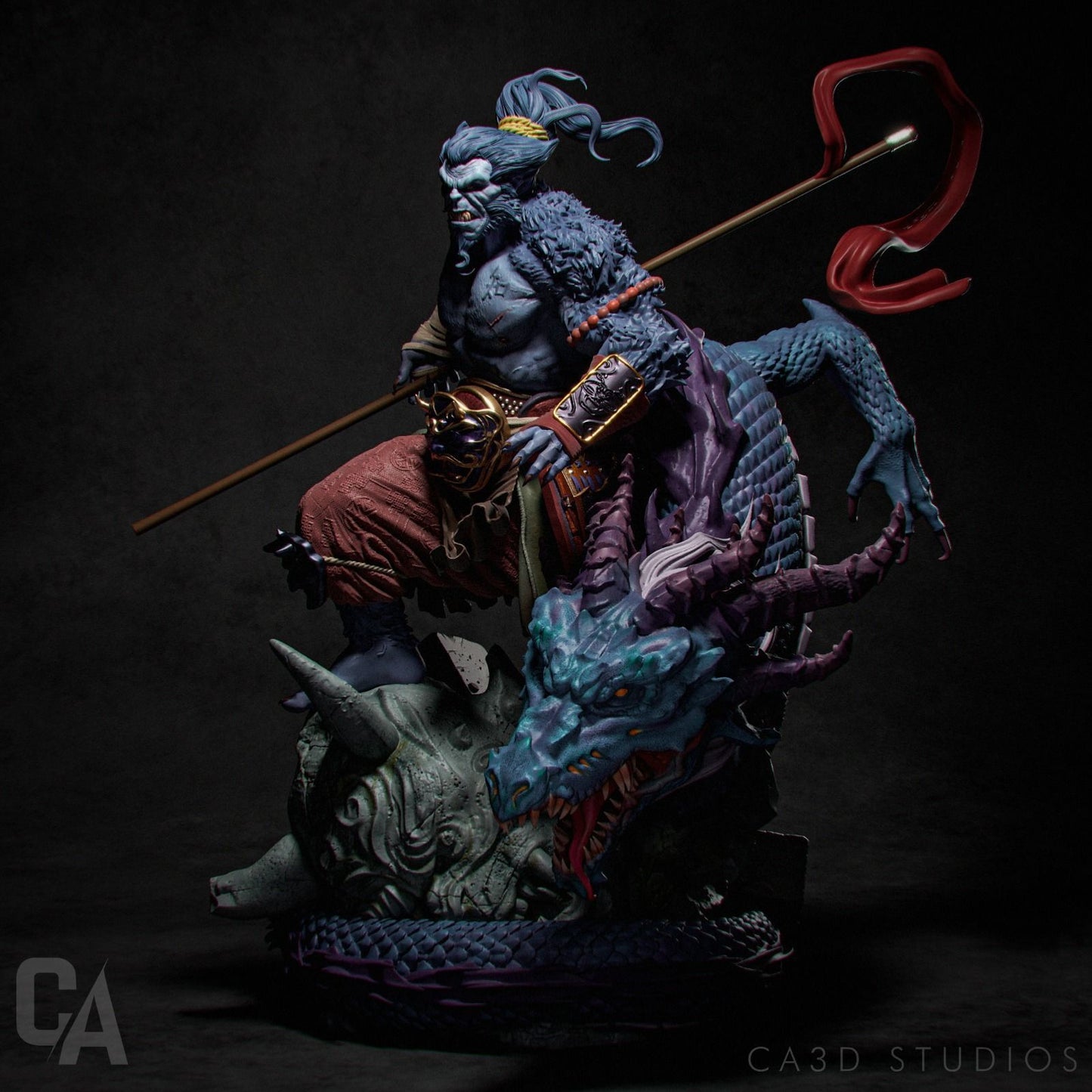 Beast Samurai Statue - X-Men  - Collectible Garage Kit