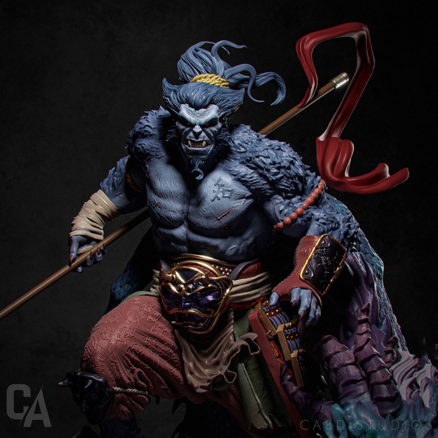 Beast Samurai Statue - X-Men  - Collectible Garage Kit