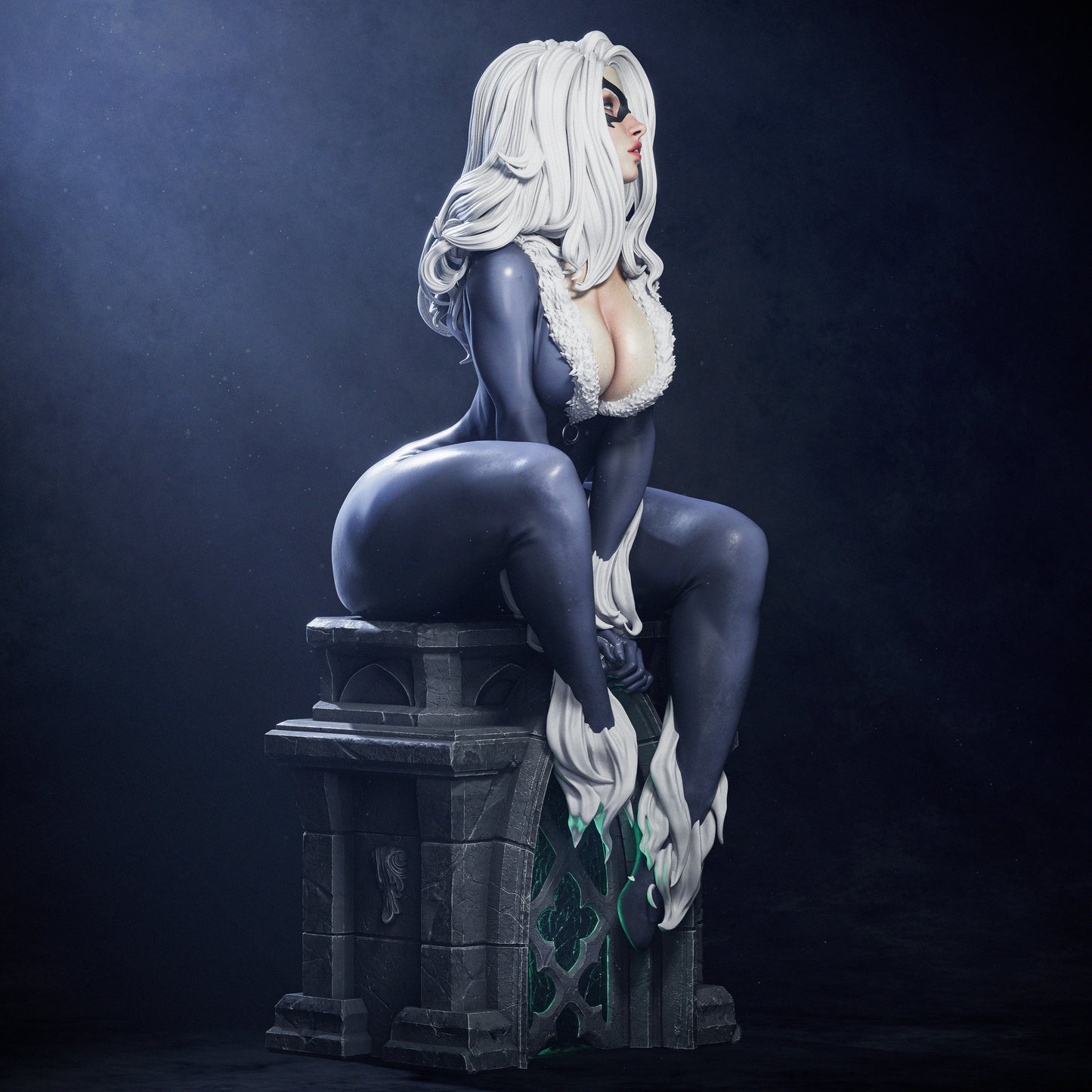 Black Cat Statue - Marvel - Collectible Garage Kit