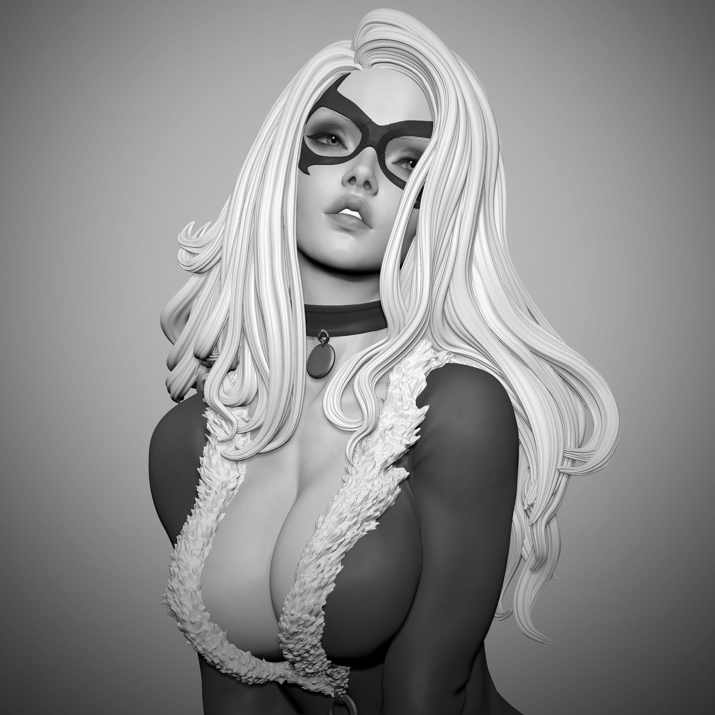 Black Cat Statue - Marvel - Collectible Garage Kit