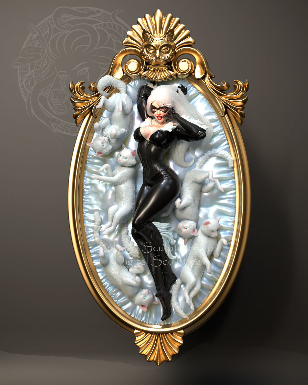 Black Cat Statue - Marvel - Collectible Garage Kit