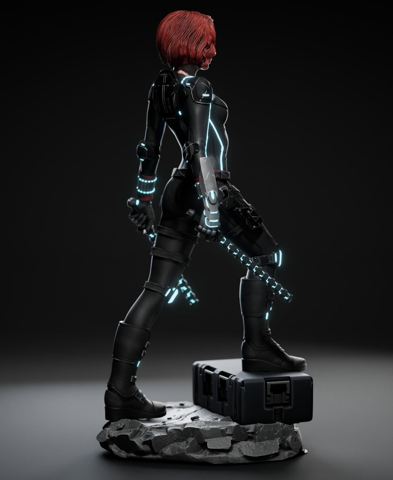 Black Widow Statue - Marvel - Collectible Garage Kit