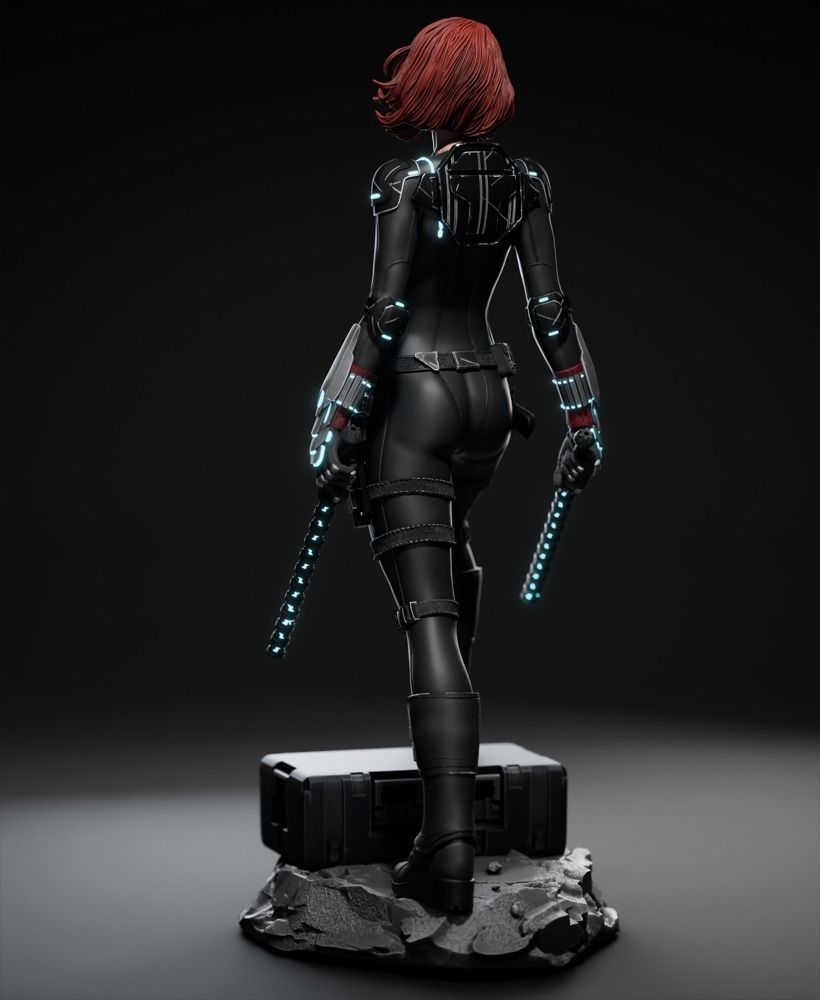 Black Widow Statue - Marvel - Collectible Garage Kit