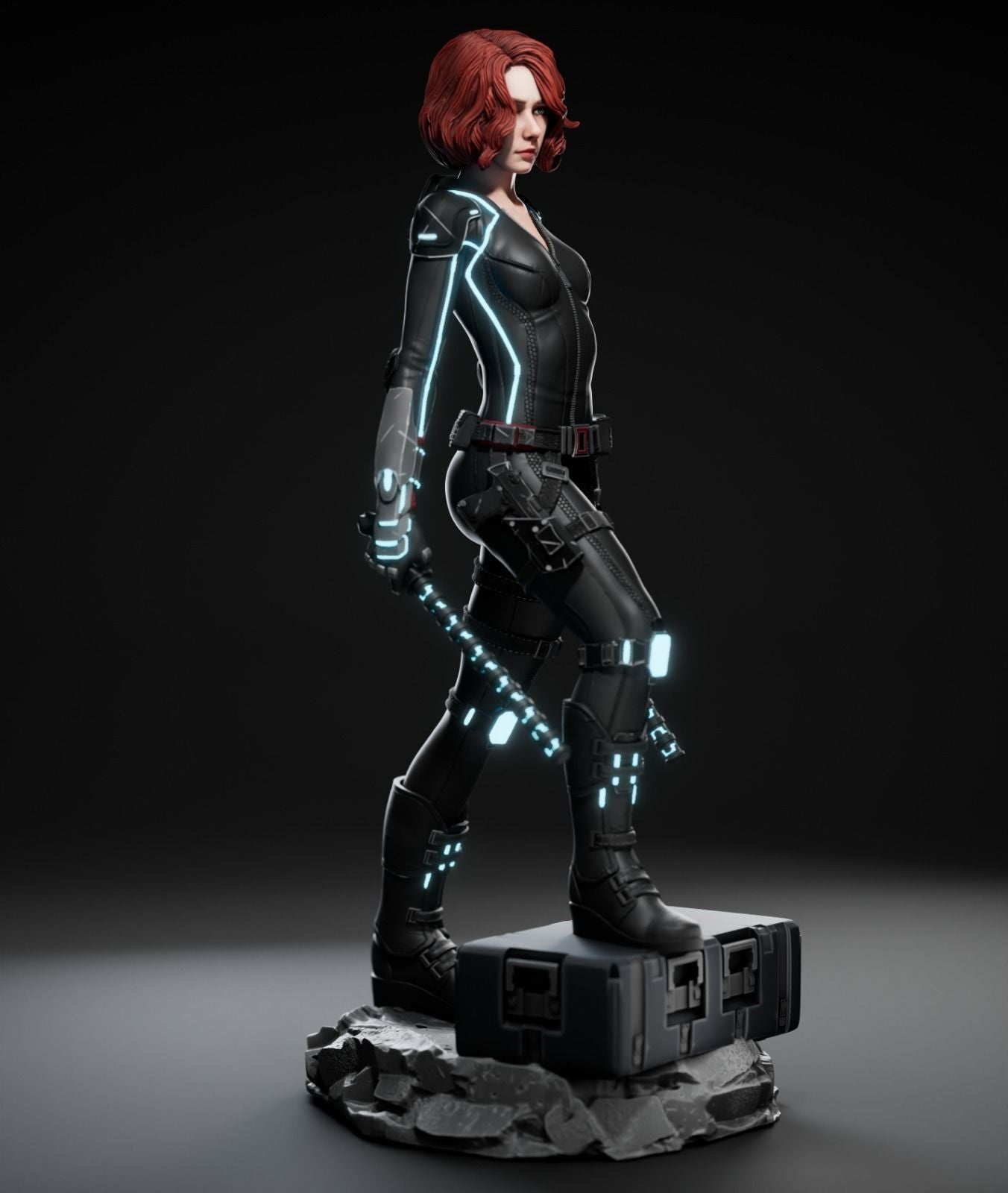 Black Widow Statue - Marvel - Collectible Garage Kit