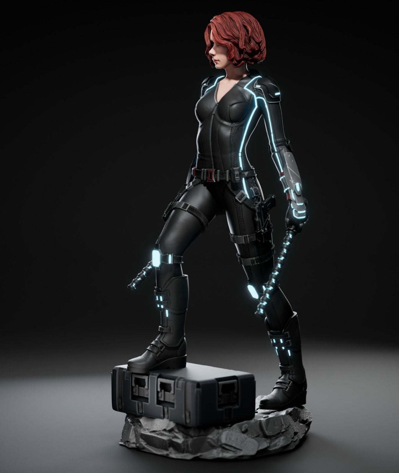 Black Widow Statue - Marvel - Collectible Garage Kit