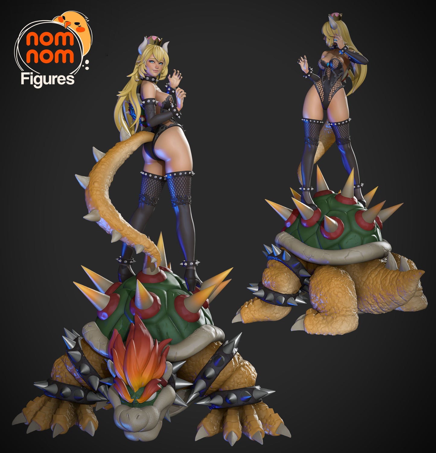 Bowsette Statue - Bowsette - Collectible Garage Kit