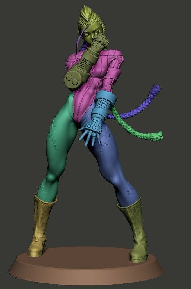 Cammy Statue - Street Fighter - Collectible Garage Kit