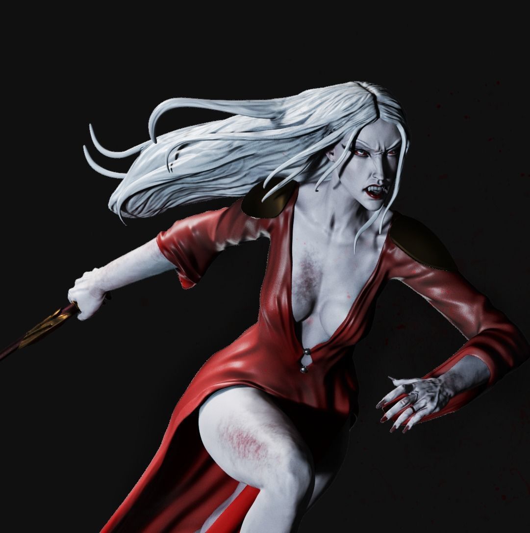 Carmilla Statue - Castlevania - Collectible Garage Kit