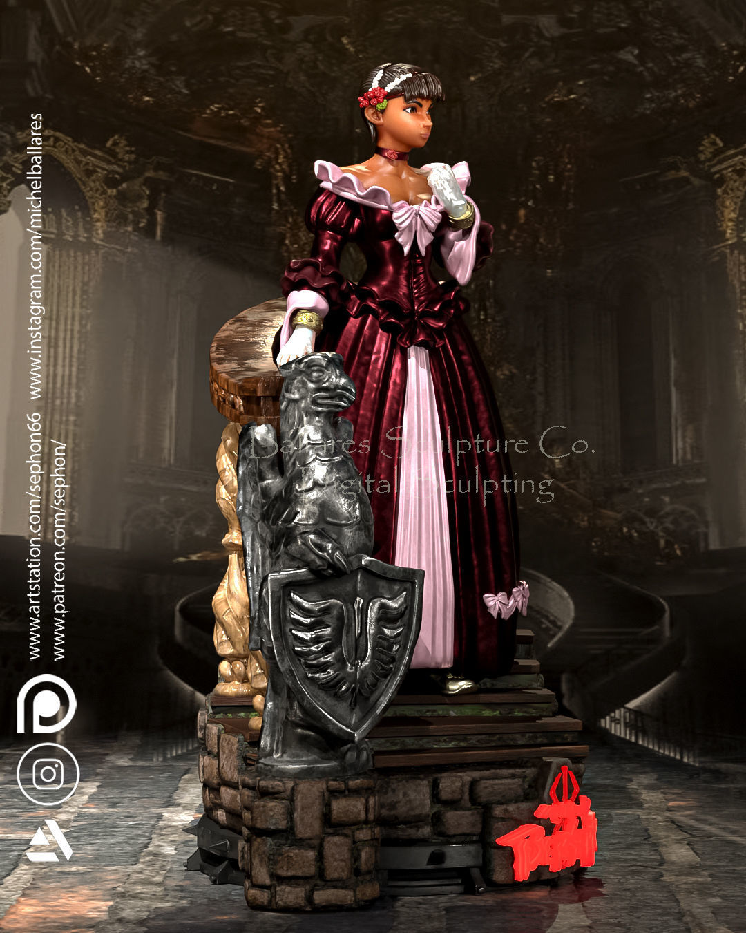 Casca Statue - Berserk - Collectible Garage Kit