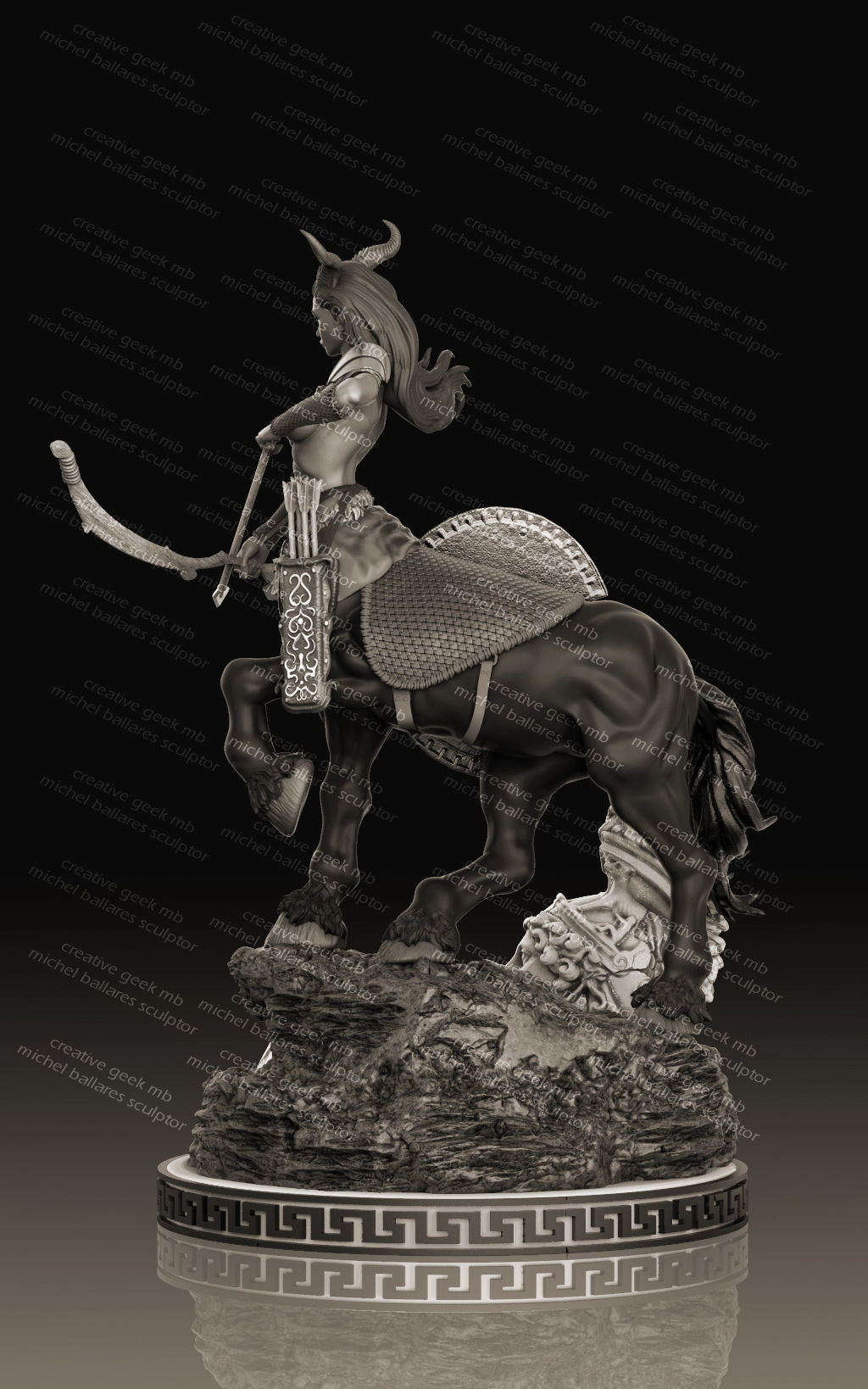 Centaur Archer Statue - Fantasy - Collectible Garage Kit