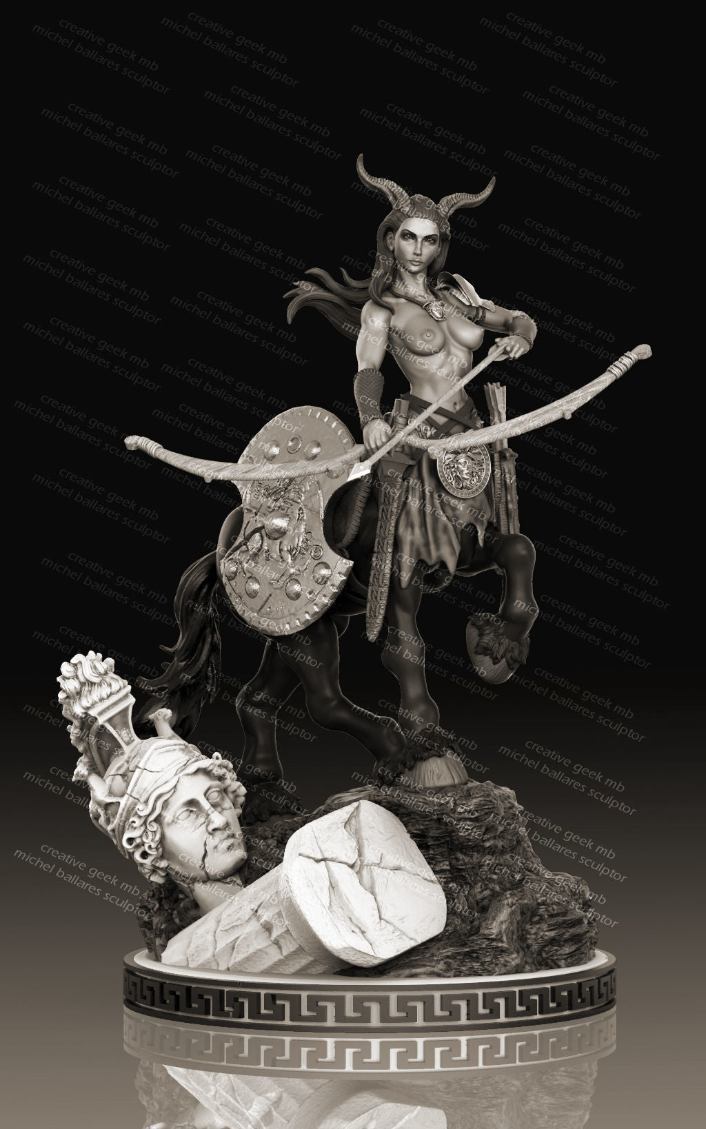 Centaur Archer Statue - Fantasy - Collectible Garage Kit