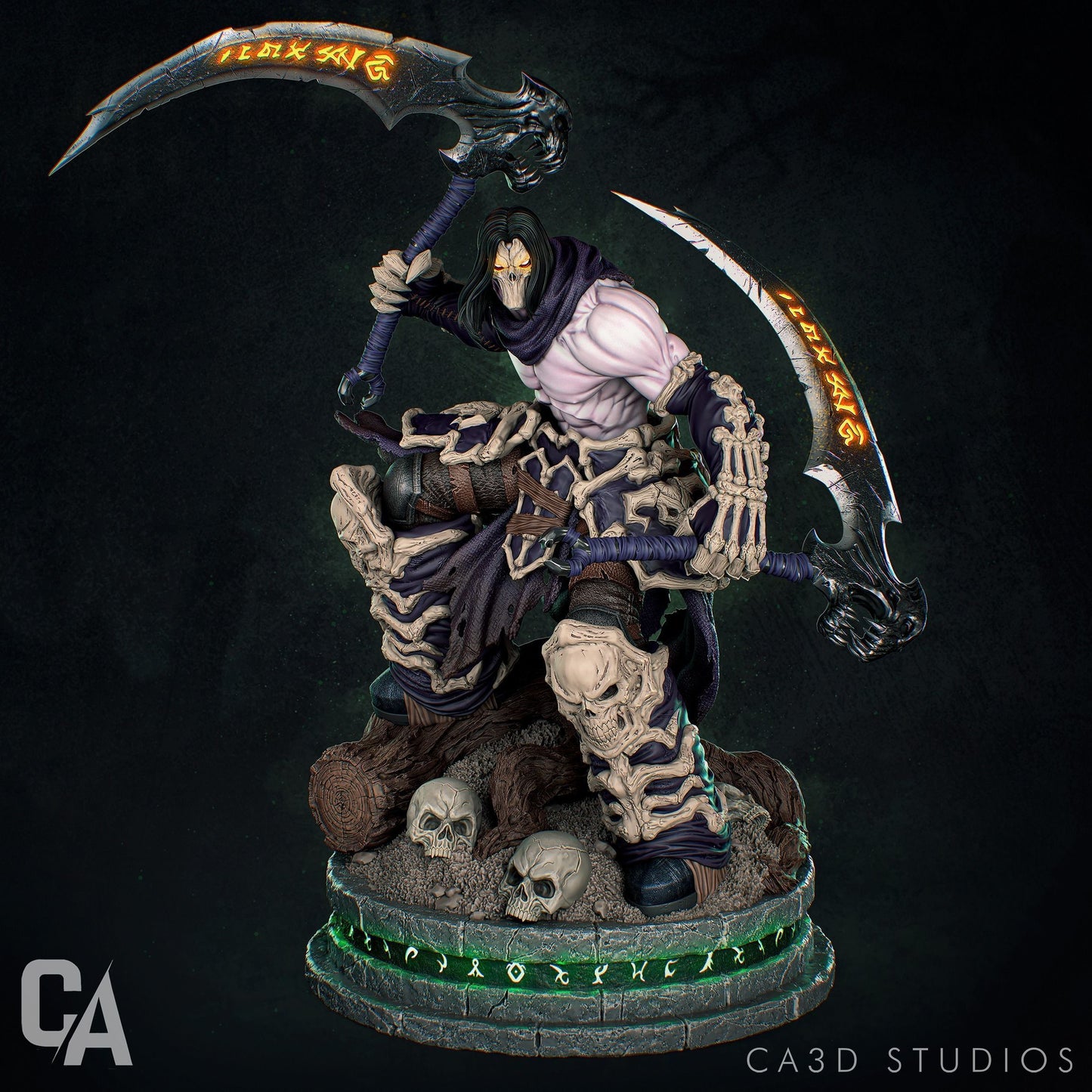 Death Statue - Darksiders  - Collectible Garage Kit