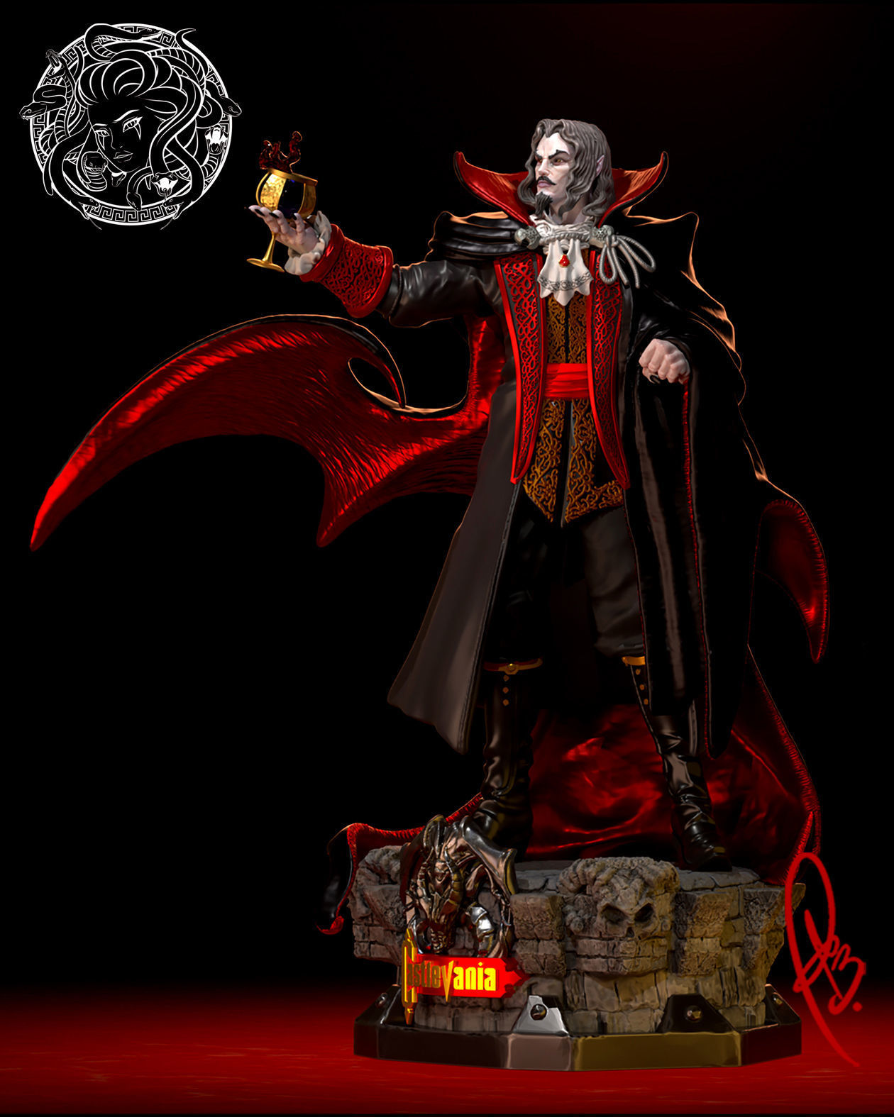 Dracula Statue - Classic Horror - Collectible Garage Kit