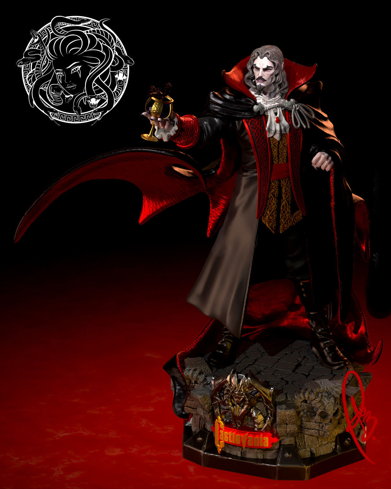 Dracula Statue - Classic Horror - Collectible Garage Kit