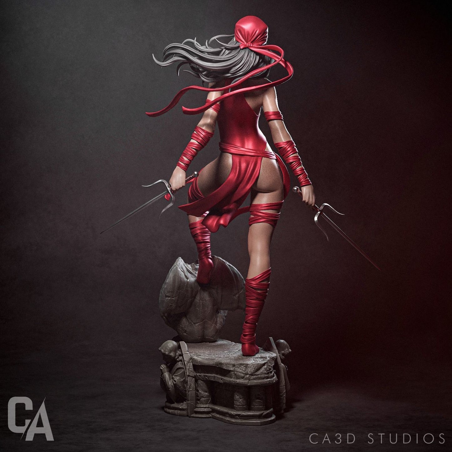 Elektra Statue - Collectible Garage Kit