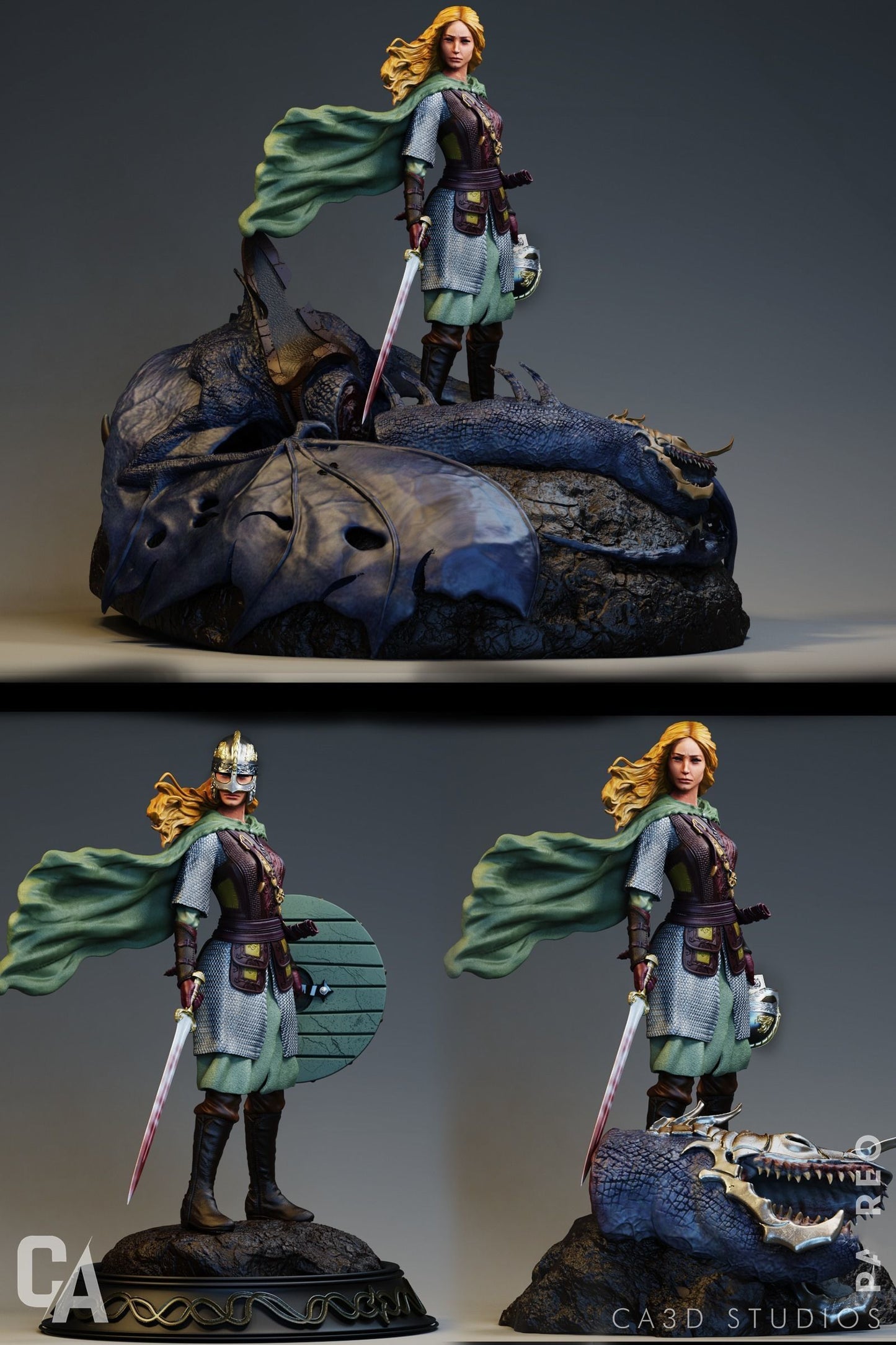 Eowyn Statue - Lord of the Rings - Collectible Garage Kit