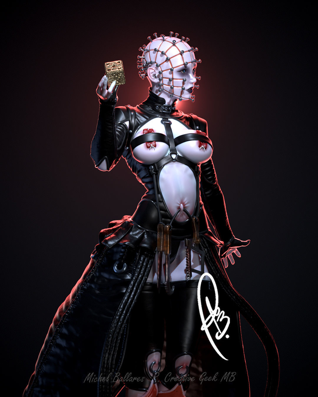 Female Pinhead Statue - Hellraiser - Collectible Garage Kit