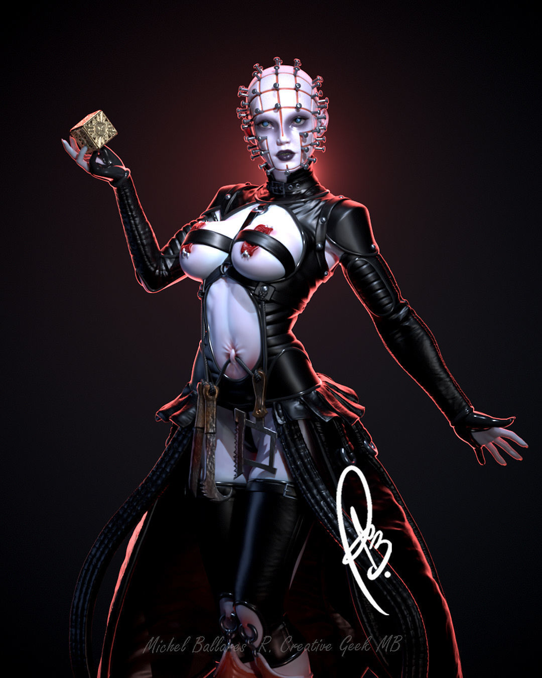 Female Pinhead Statue - Hellraiser - Collectible Garage Kit