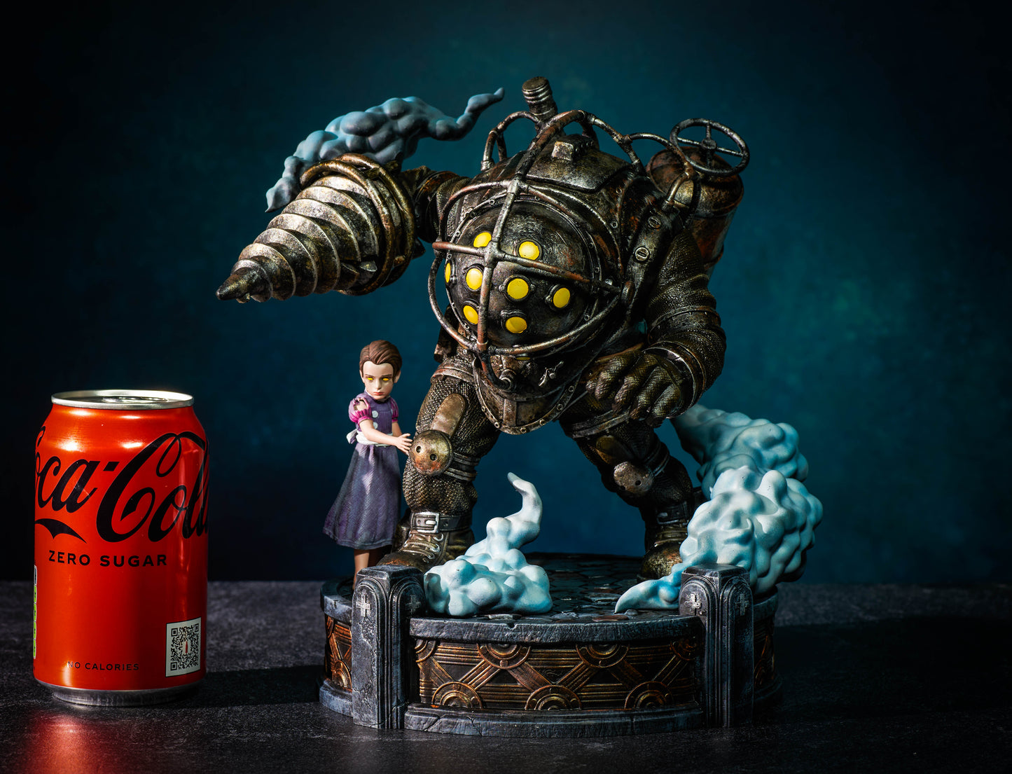 Big Daddy and Little Sister Statue - Bioshock - Collectible Garage Kit