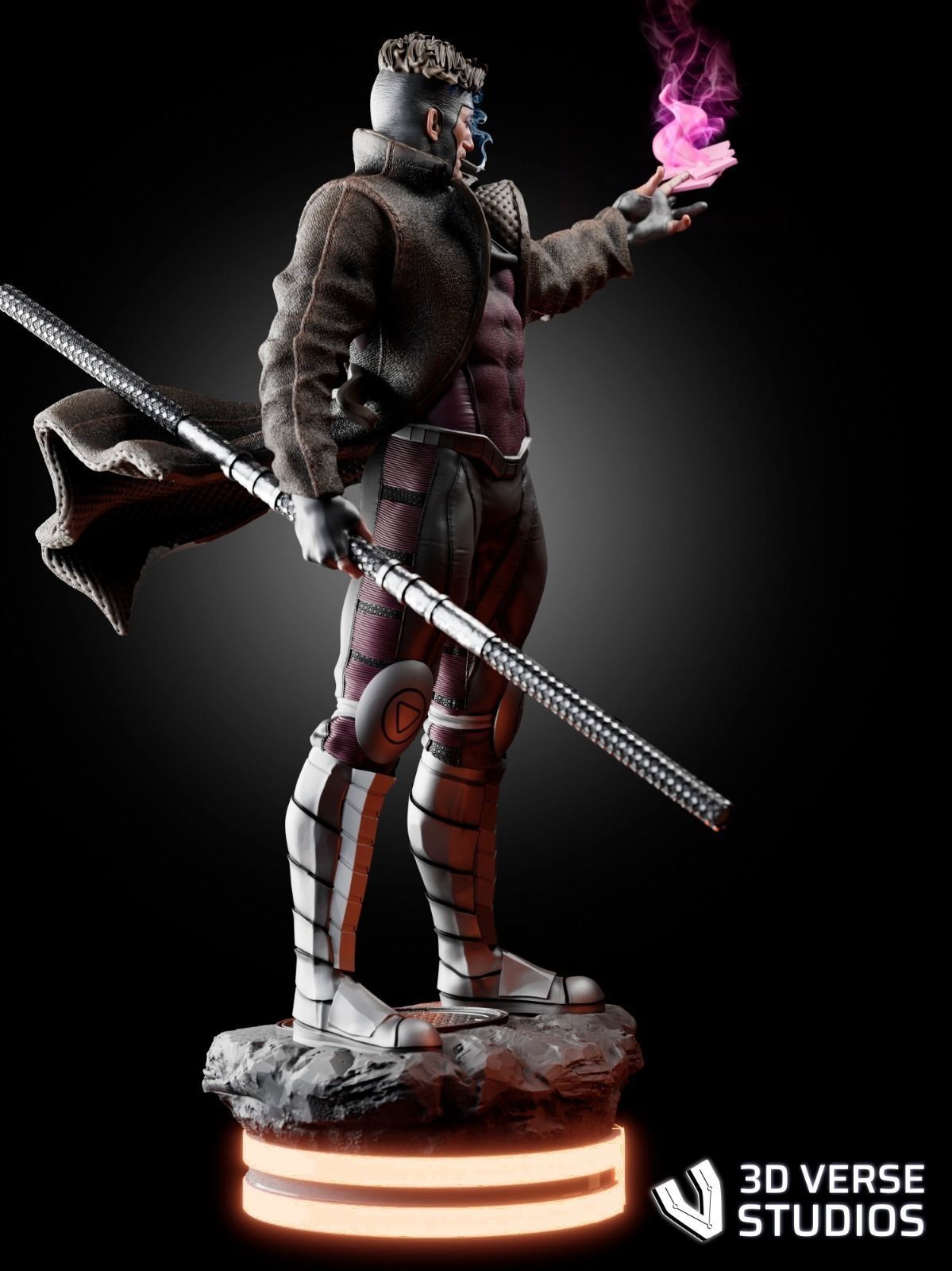 Gambit Statue - X-Men  - Collectible Garage Kit