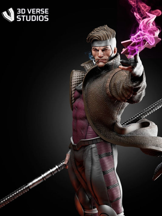 Gambit Statue - X-Men  - Collectible Garage Kit