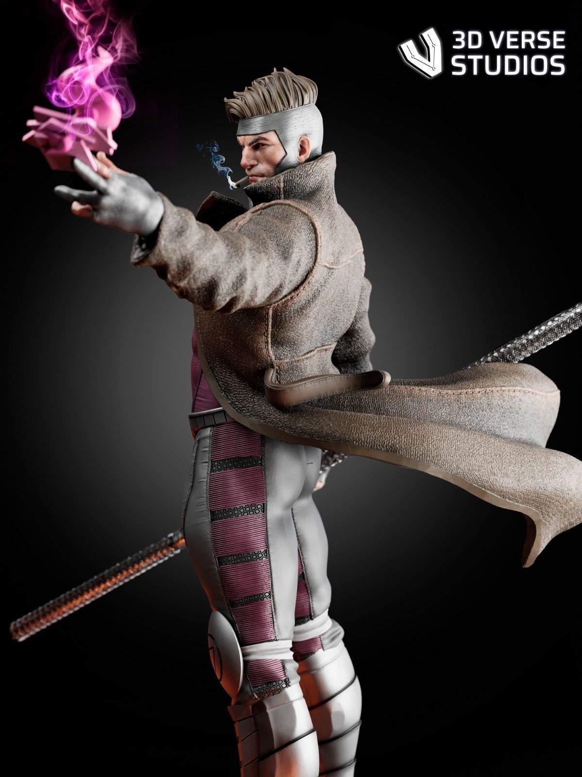 Gambit Statue - X-Men  - Collectible Garage Kit