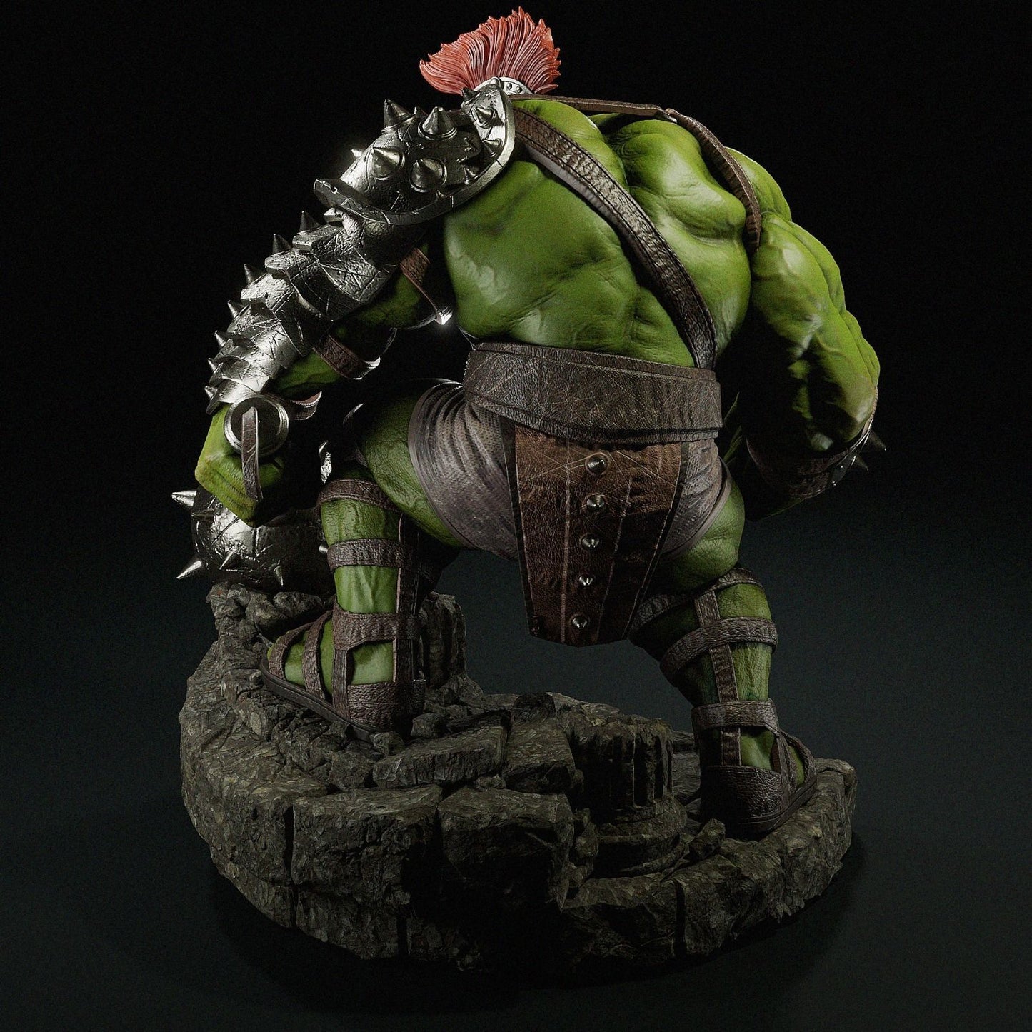 Gladiator Hulk Statue - Marvel - Collectible Garage Kit