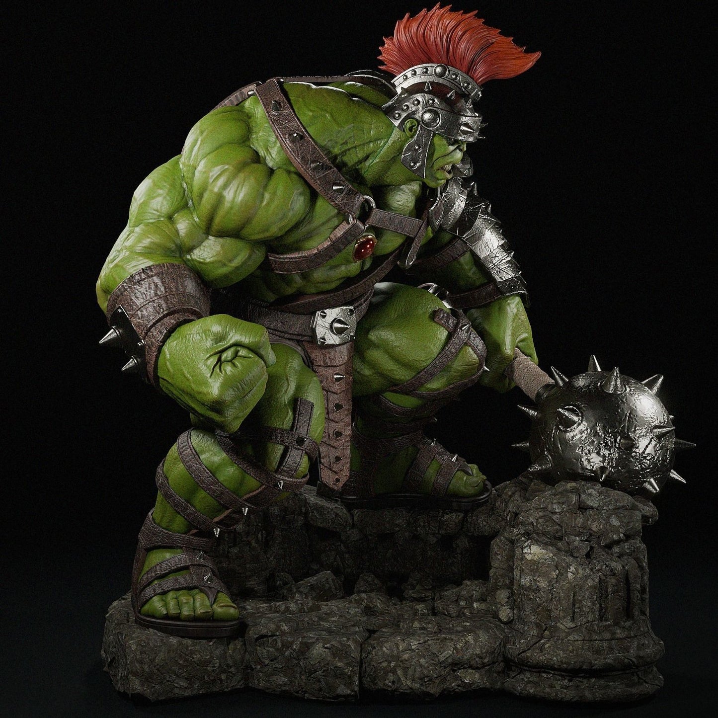 Gladiator Hulk Statue - Marvel - Collectible Garage Kit