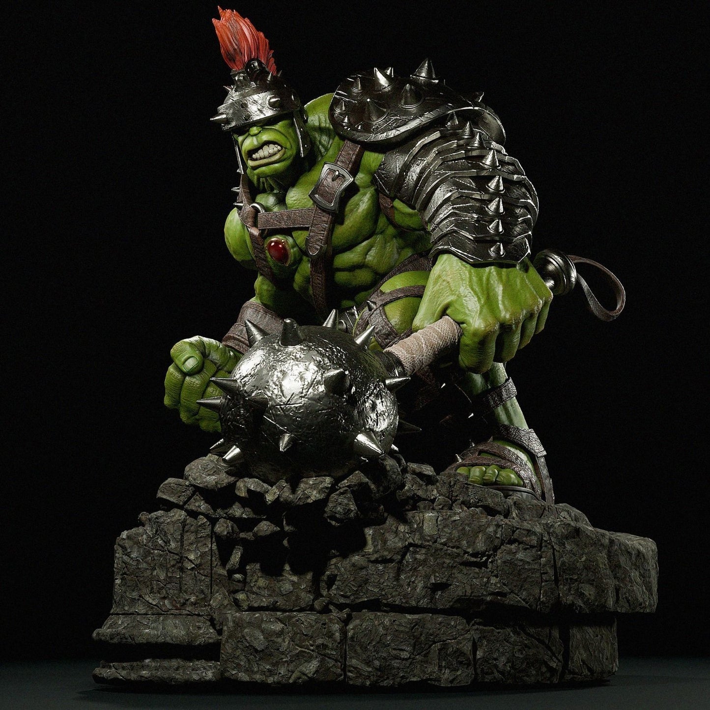 Gladiator Hulk Statue - Marvel - Collectible Garage Kit