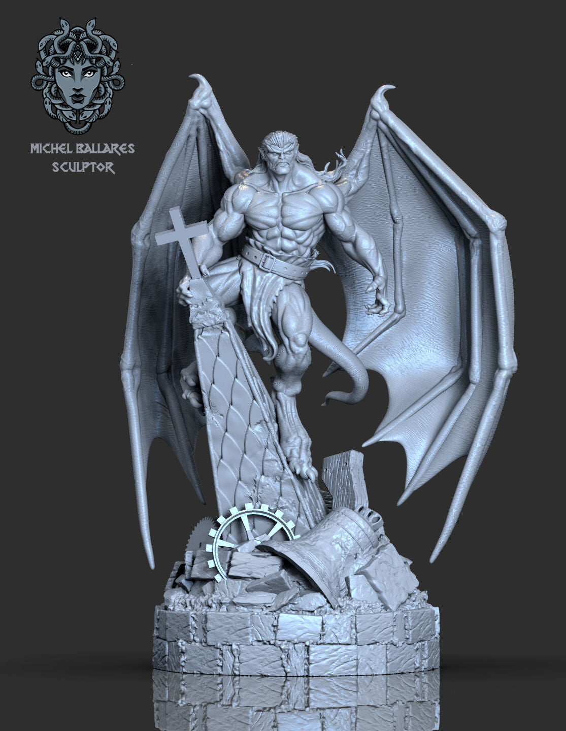 Goliath Statue - Gargoyles - Collectible Garage Kit