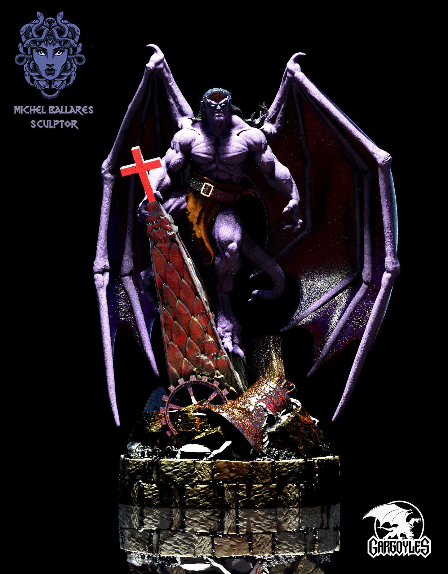 Goliath Statue - Gargoyles - Collectible Garage Kit