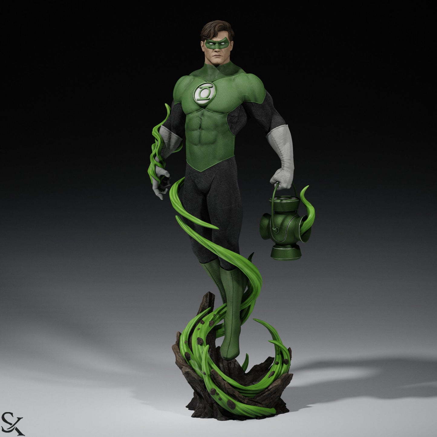 Green Lantern Statue - DC Comics - Collectible Garage Kit