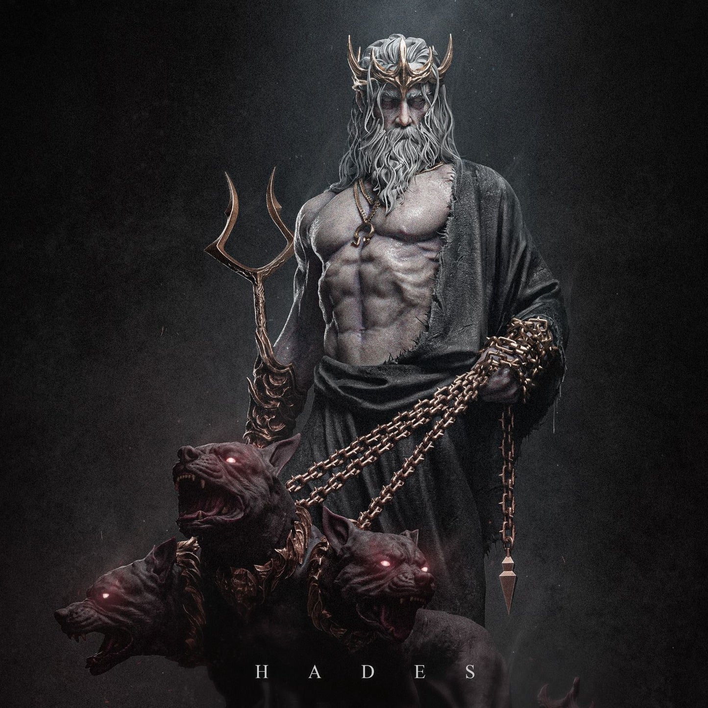 Hades Statue - Greek Mythology - Collectible Garage Kit