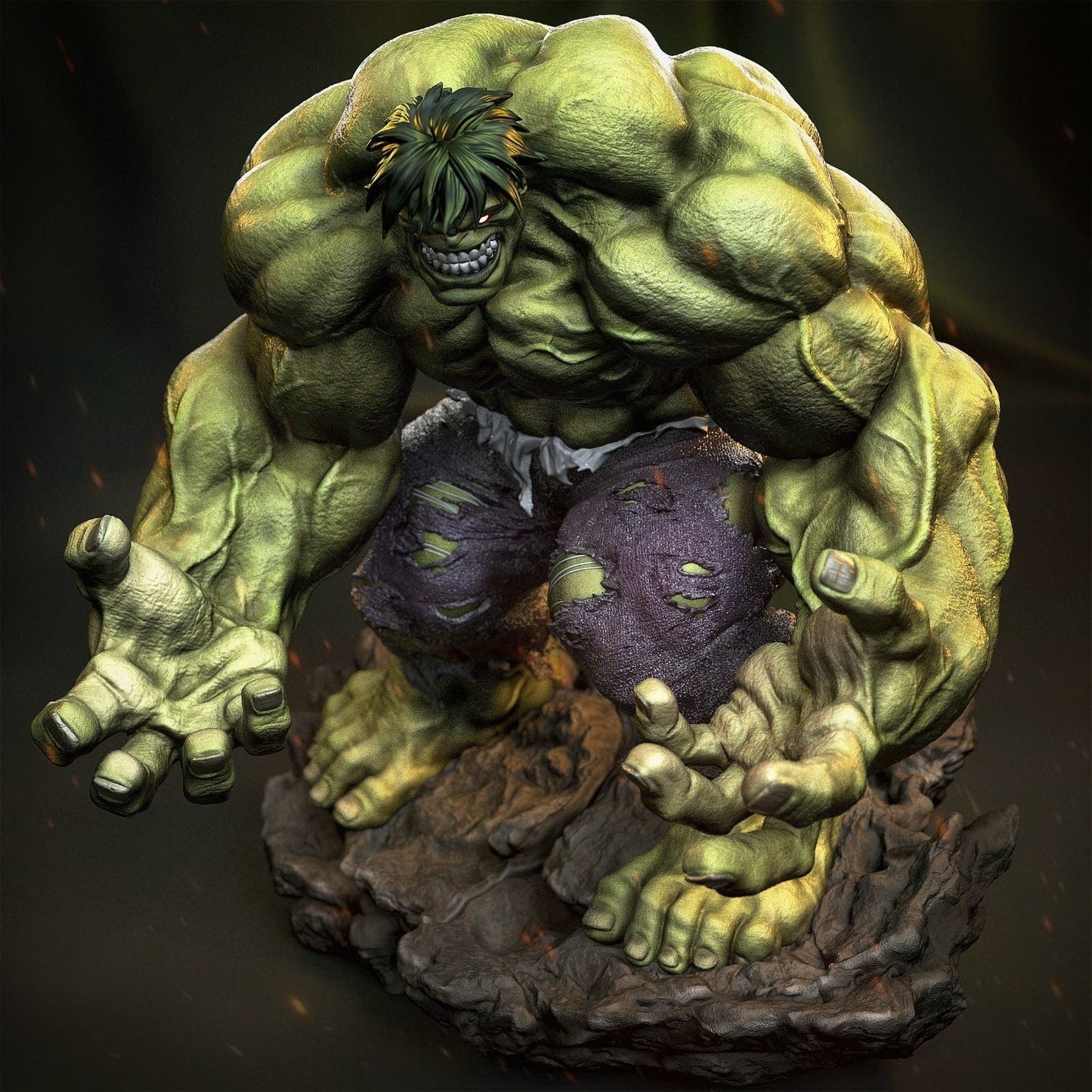 Hulk Statue - Marvel - Collectible Garage Kit