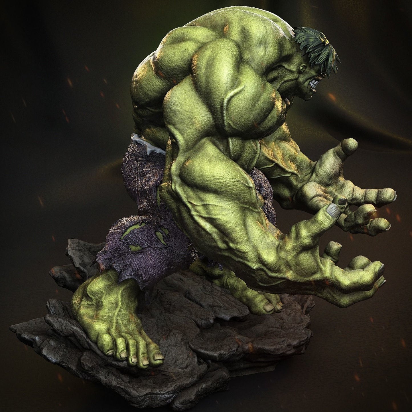 Hulk Statue - Marvel - Collectible Garage Kit