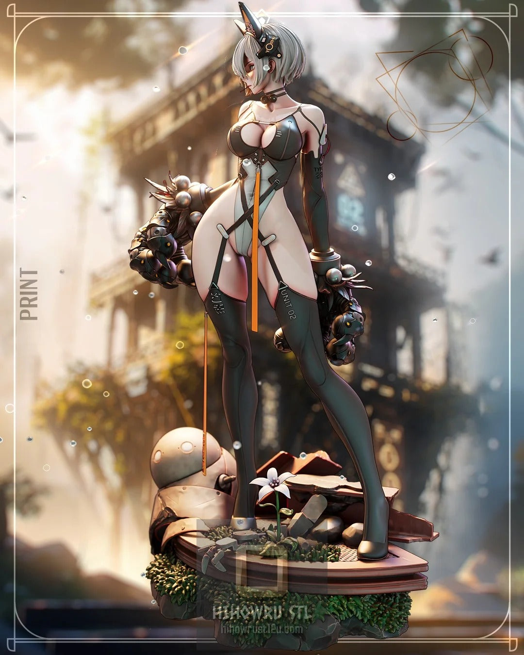 2B 1/9 Painted Figure