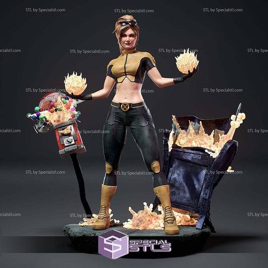 Boom Boom 1/10 Painted Figure