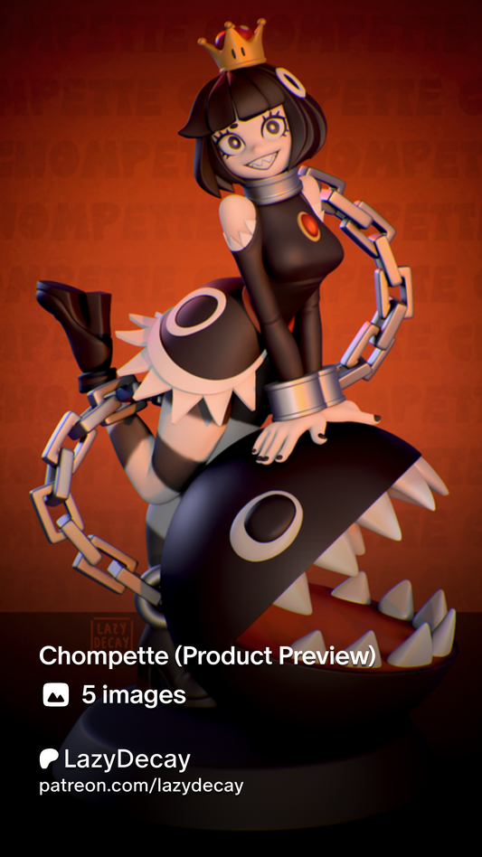 Chompette & Boette 1/9 Painted Figures