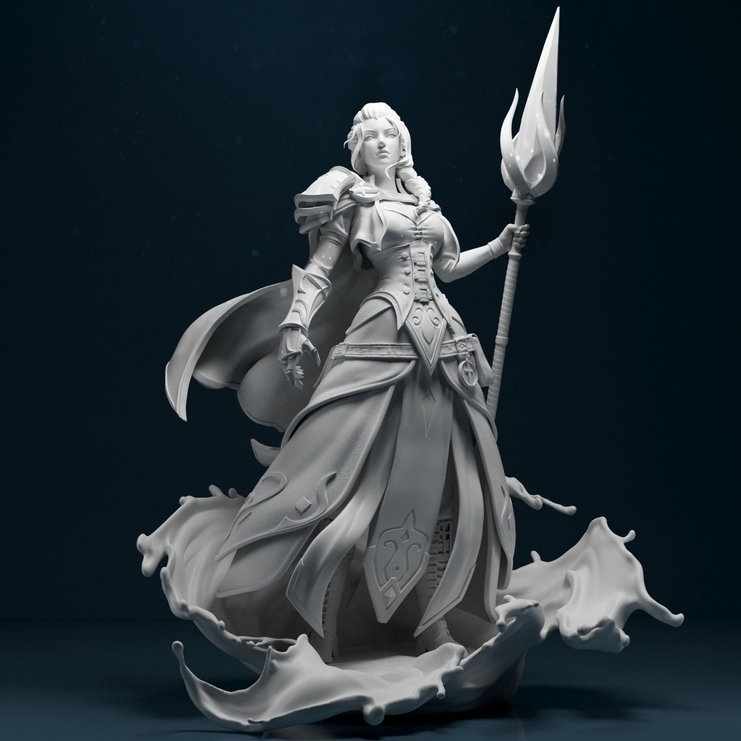 Jaina Proudmoore Statue - World of Warcraft - Collectible Garage Kit